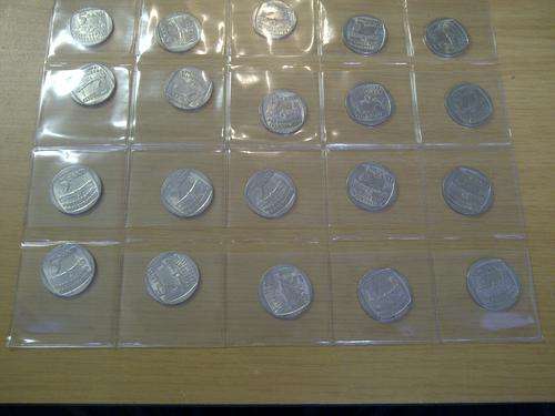 22 X INAUGURATION COINS